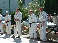 Sifok2005jl.jobbrl balra Sempai Agcs Tibor 2dan, Sensei Bence Antal 4dan, Sensei Budn Lszl 3dan, Sensei Csizmadia Zsolt 3dan.